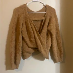 Camel sweater